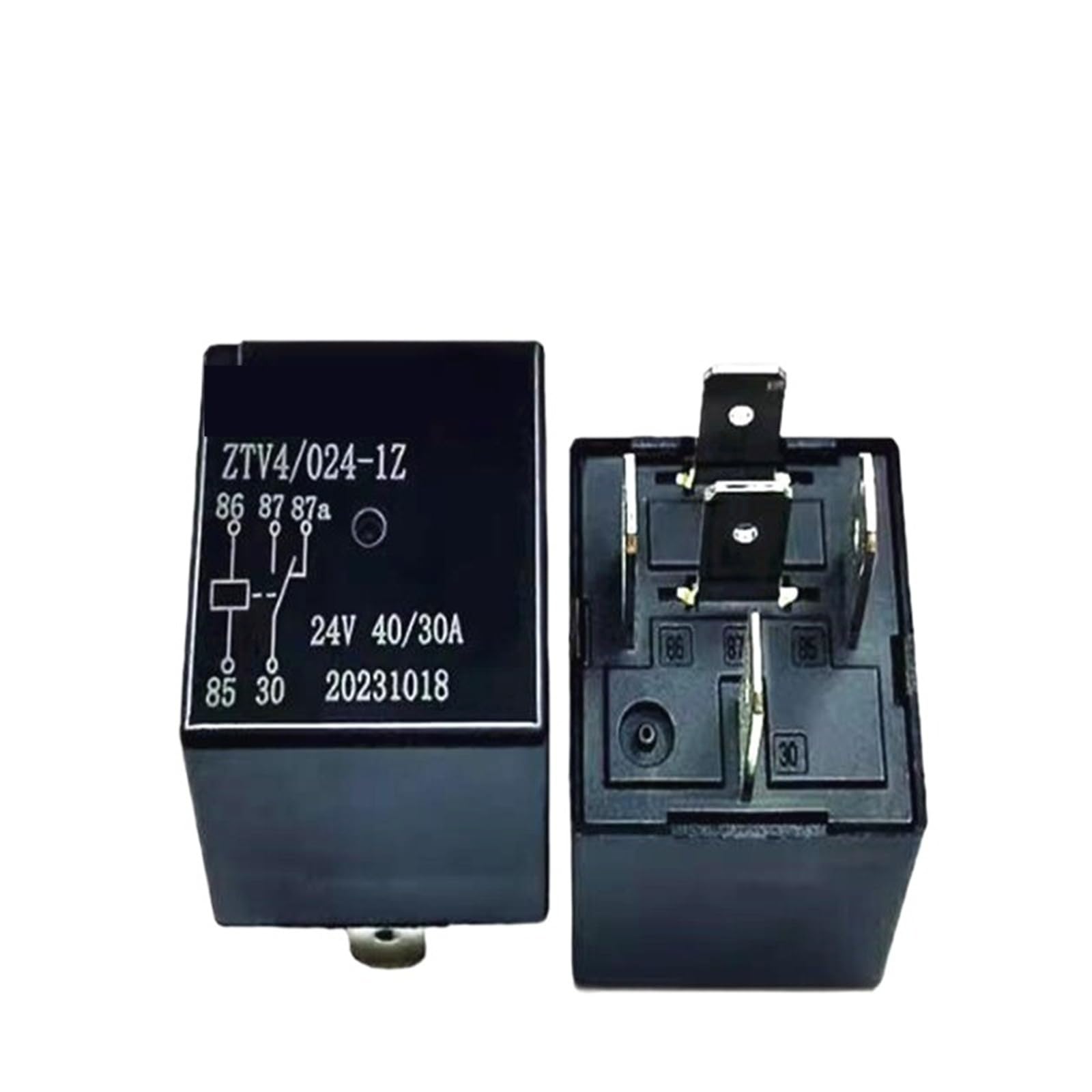 Relais ZTV4 024-1Z de haute précision 24V CC 40A pour une commutation stable 10PCS