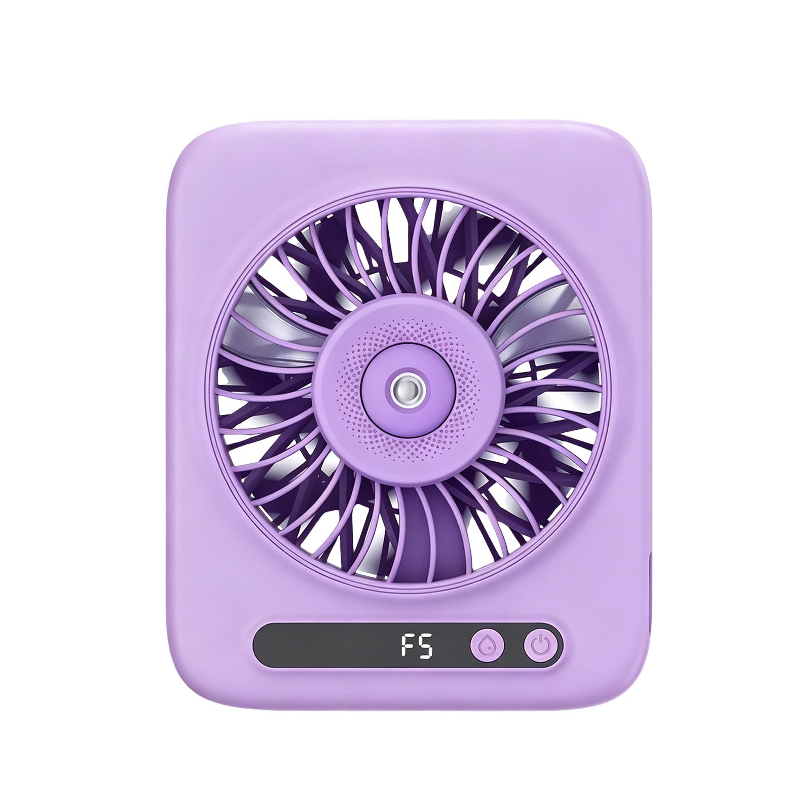 Mekalero Handheld Portable Ventilation Creator with Water Diffusion Feature and Long Battery Life Study Room Cooling Fan
