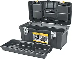 STANLEY Caixa Organizadora19 Polegadas 19-013 Com Fechos Metálicos Suporta 100kgs