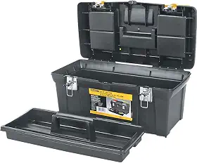 STANLEY Caixa Organizadora19 Polegadas 19-013 Com Fechos Metálicos Suporta 100kgs