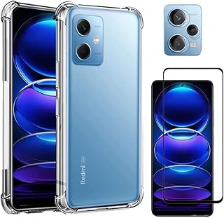 Capa Capinha Anti Impacto + Película de Vidro Temperado 3D + Película de Câmera Para Redmi Note 12 Pro Plus - (Hard Glass Store)