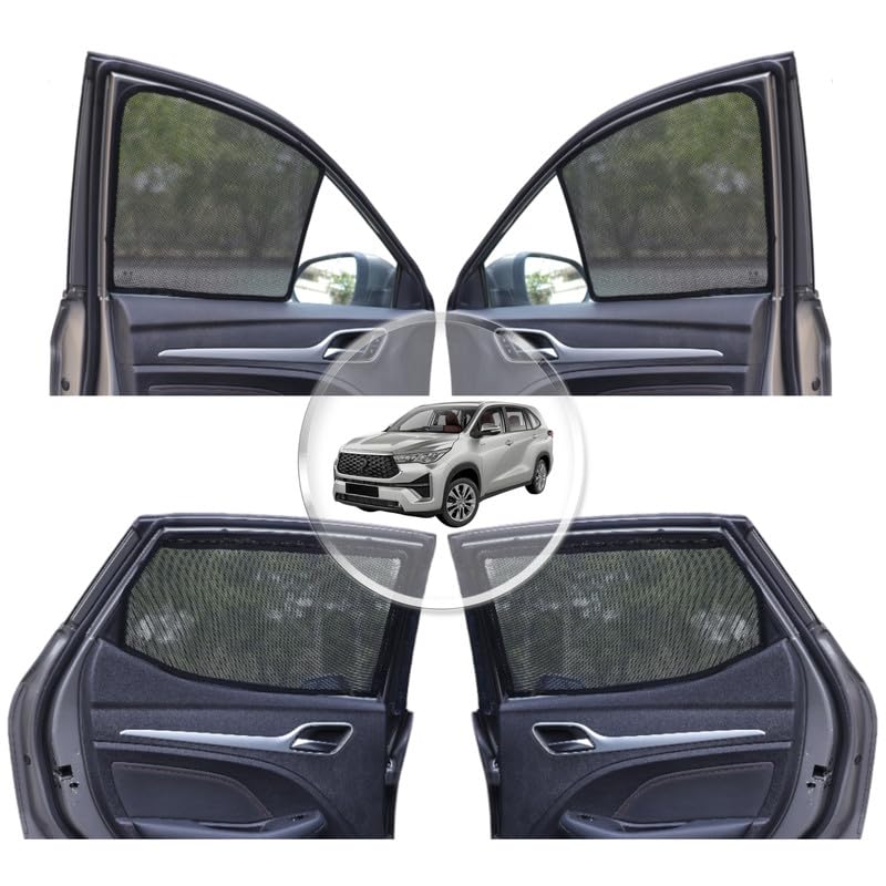 NEODRIFT NeoShade Magnetic Car Sunshades for Toyota Innova Hycross (UV Protection, Strong Magnetic Grip, Zipper Design, Temperature & Privacy Control) (Set of 6) (B0D83LJFTV) Amazon Price History, Amazon Price Tracker