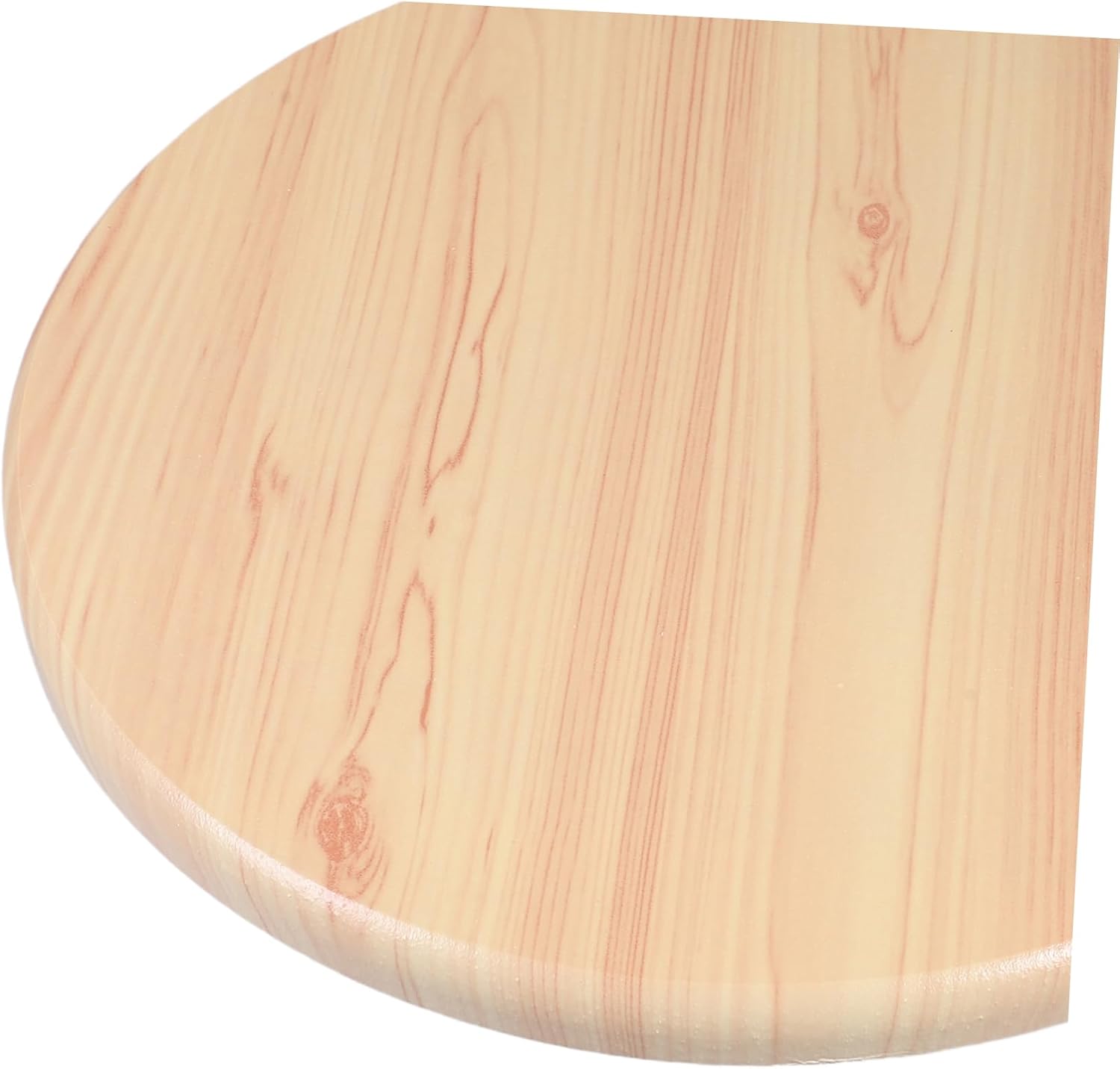 GARVALON Round Wooden Stool Seat Cover Replacement Surface for Bar Stools Solid Wood Smooth Finish for Kitchen Dining Use