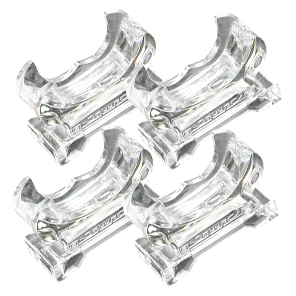 SOLUSTRE Jade Display Stand 4pcs Watch Stand Holder Plastic Jewelry Rack Watch Display Rack for Showcase