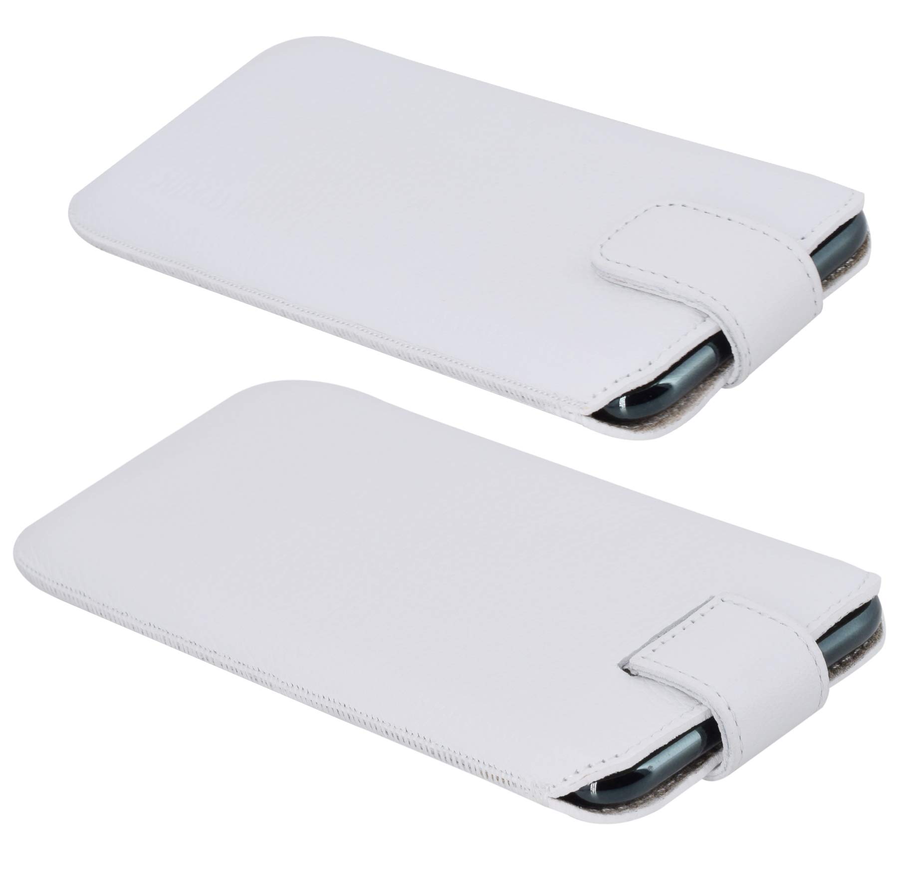 Suncase Custodia In Vera Pelle *Slim-Edition* Compatibile Con Oppo