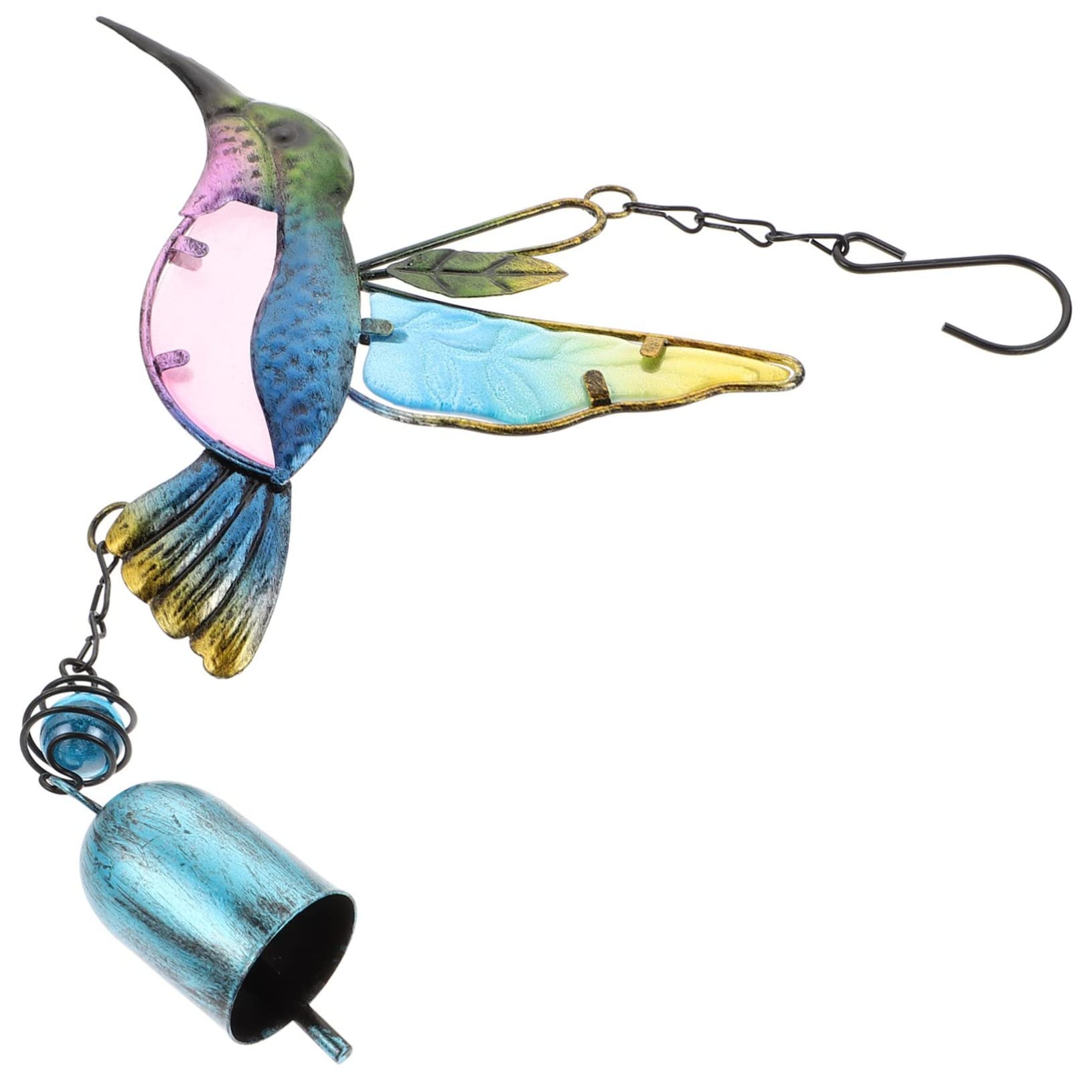 Cloche Éolienne Sonore pour Décoration Murale Extérieure et Intérieure Style Rétro