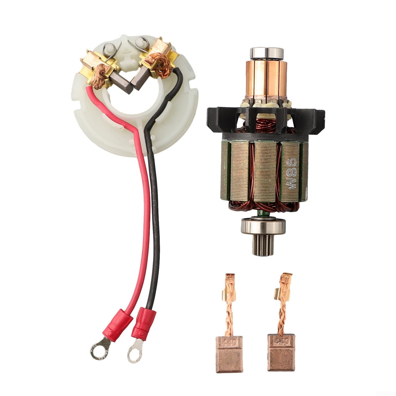 Premium Armature Support et brosse de charbon pour DHP456 BHP456 BDF DDF456 Modèles compatibles