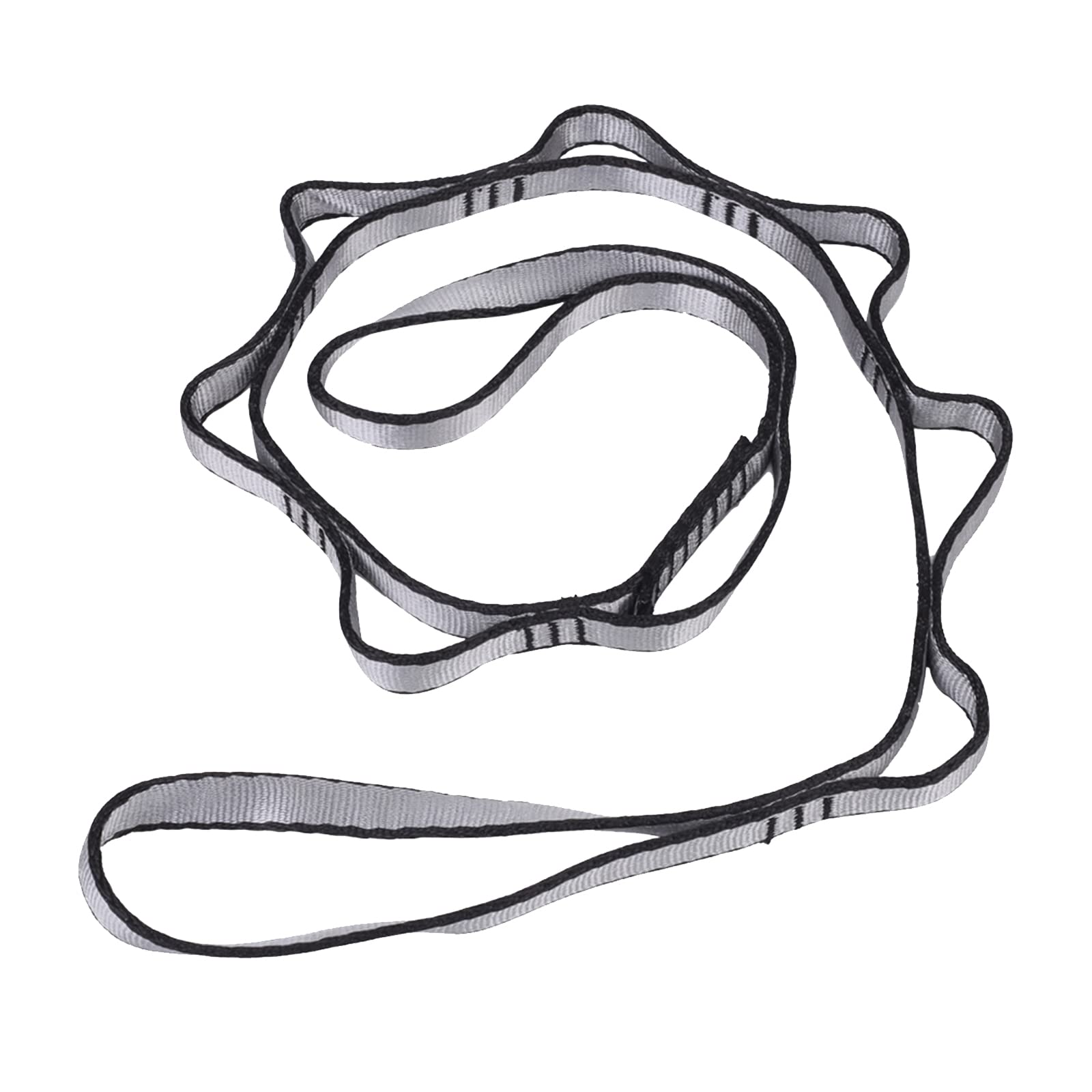 Yoga Hammock Extension Strap Adjustable Nylon Strap Rope Daisy Chain Extension Strap for Hammock Aerial Yoga Outdoor Activities