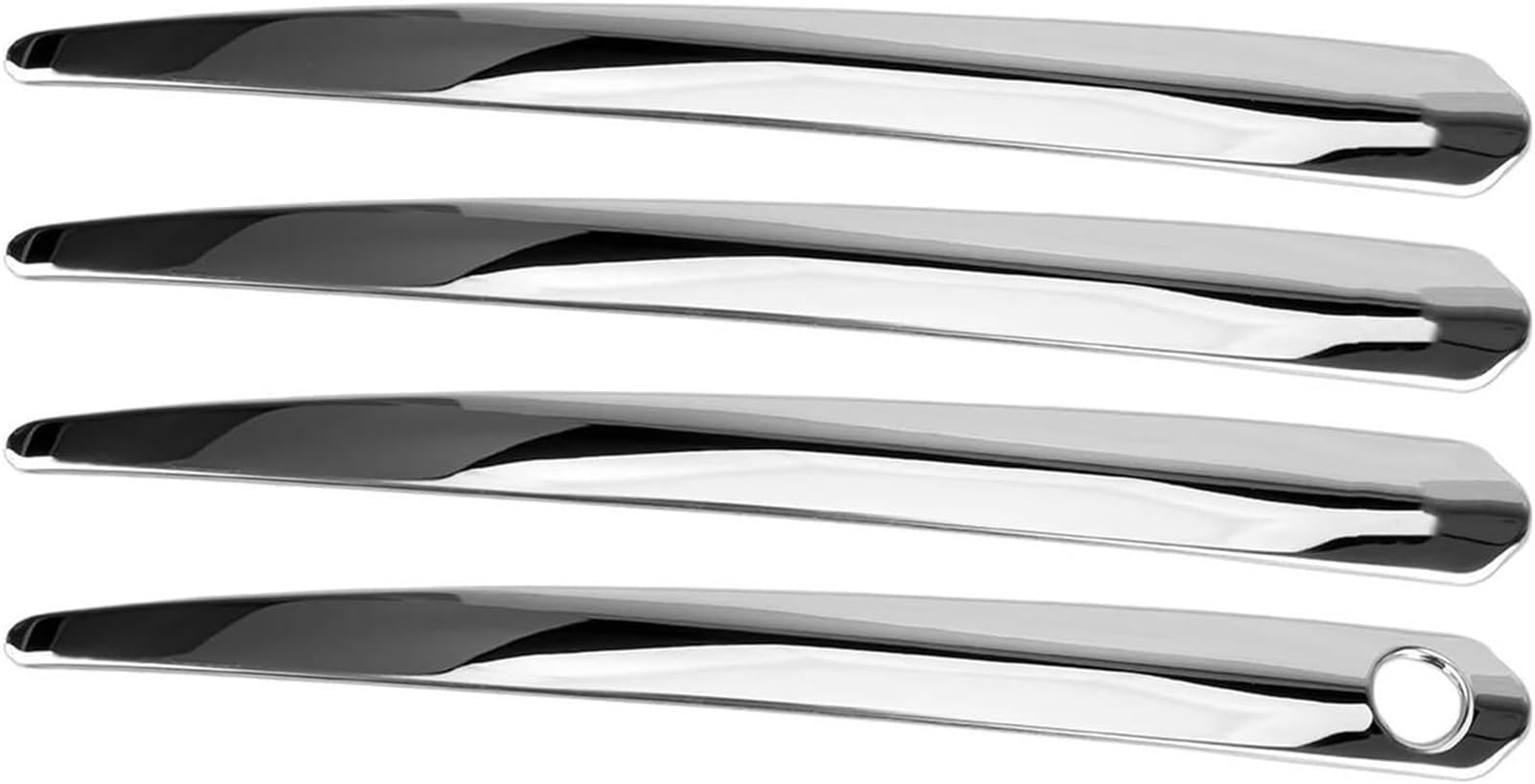 Glymzoi One Color Car Exterior Door Handles Car Exterior Door Handle For Toyota For Highlander For Rav4 Hybrid For Adventure Prime 1Set Trim Strip Cover