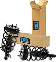 Vista 136 de TRQ - Conjunto de puntal delantero y resorte helicoidal (lados del conductor y del pasajero), para auto