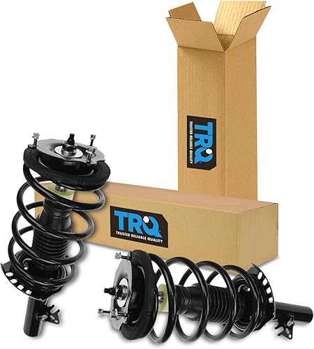 Miniatura 136 de TRQ - Conjunto de puntal delantero y resorte helicoidal (lados del conductor y del pasajero), para auto