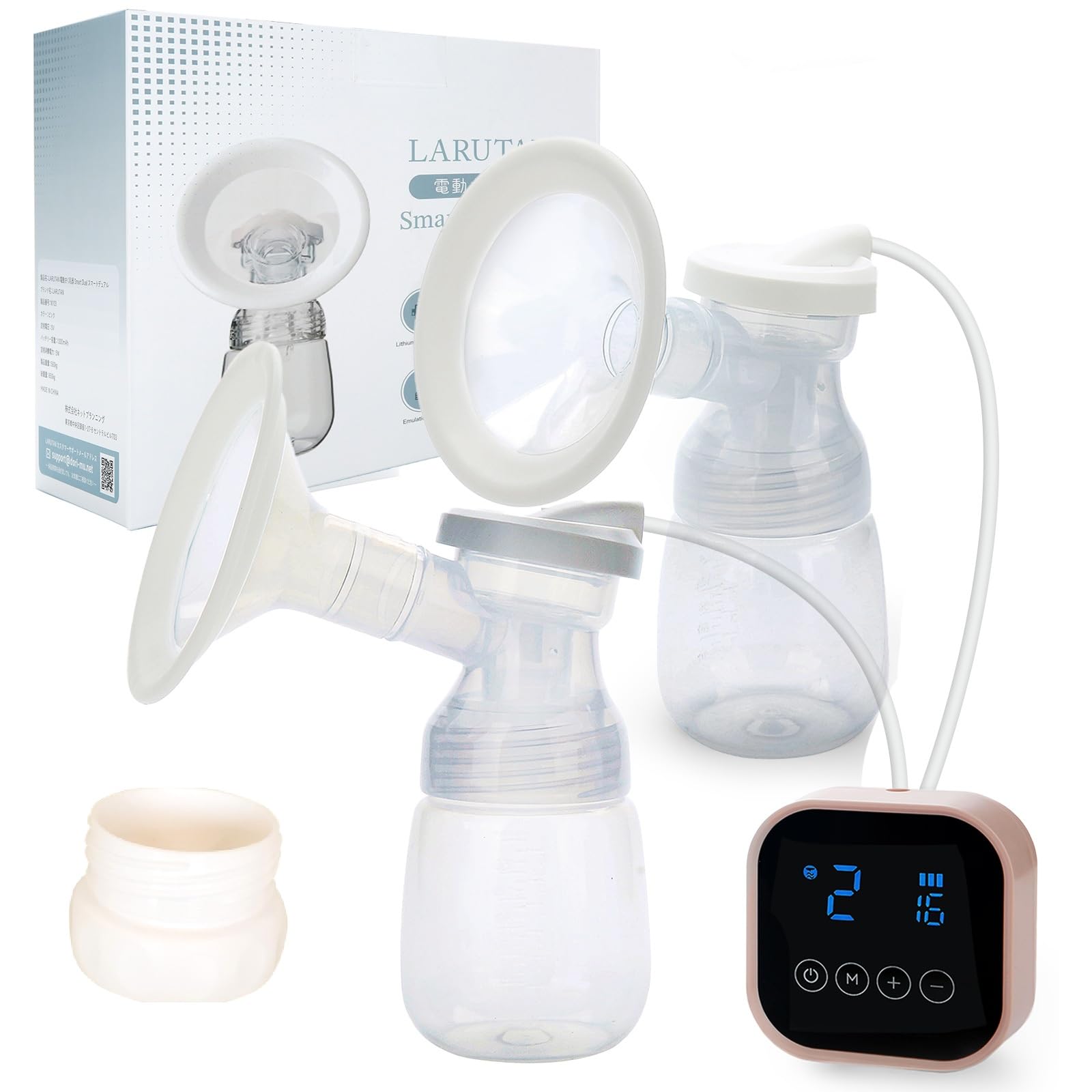 Amazon.co.jp: 【産婦人科医も推薦 】LARUTAN さく乳器 Smart-Dual (V1 