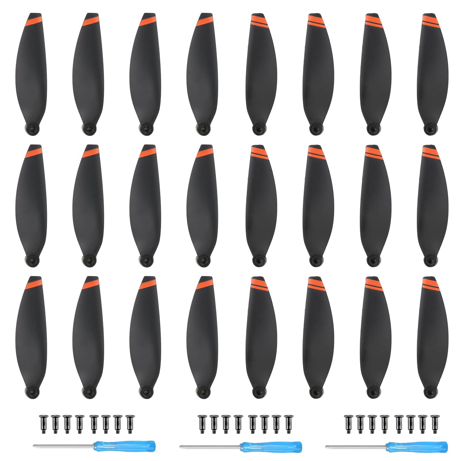 24 Pack Mini 2 Propellers Replacement for DJI Mini 2 Propellers Replacement for DJI Mini 2 Low Noise 4726F Screws and Screwdrivers SE Accessories for DJI Mini 2k Drones