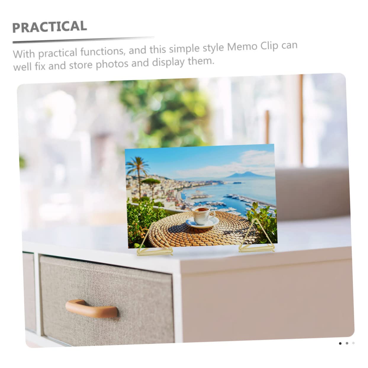 NUOBESTY Lot De 3 Pinces Mémo Multi-usages Porte-mémos De Bureau Porte-cartes Larges Pour Ranger Notes Et Photos 40 Pièces X 3