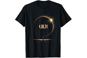 America Totality 4.08.24 Adult Kids Total Solar Eclipse 2024 T-Shirt
