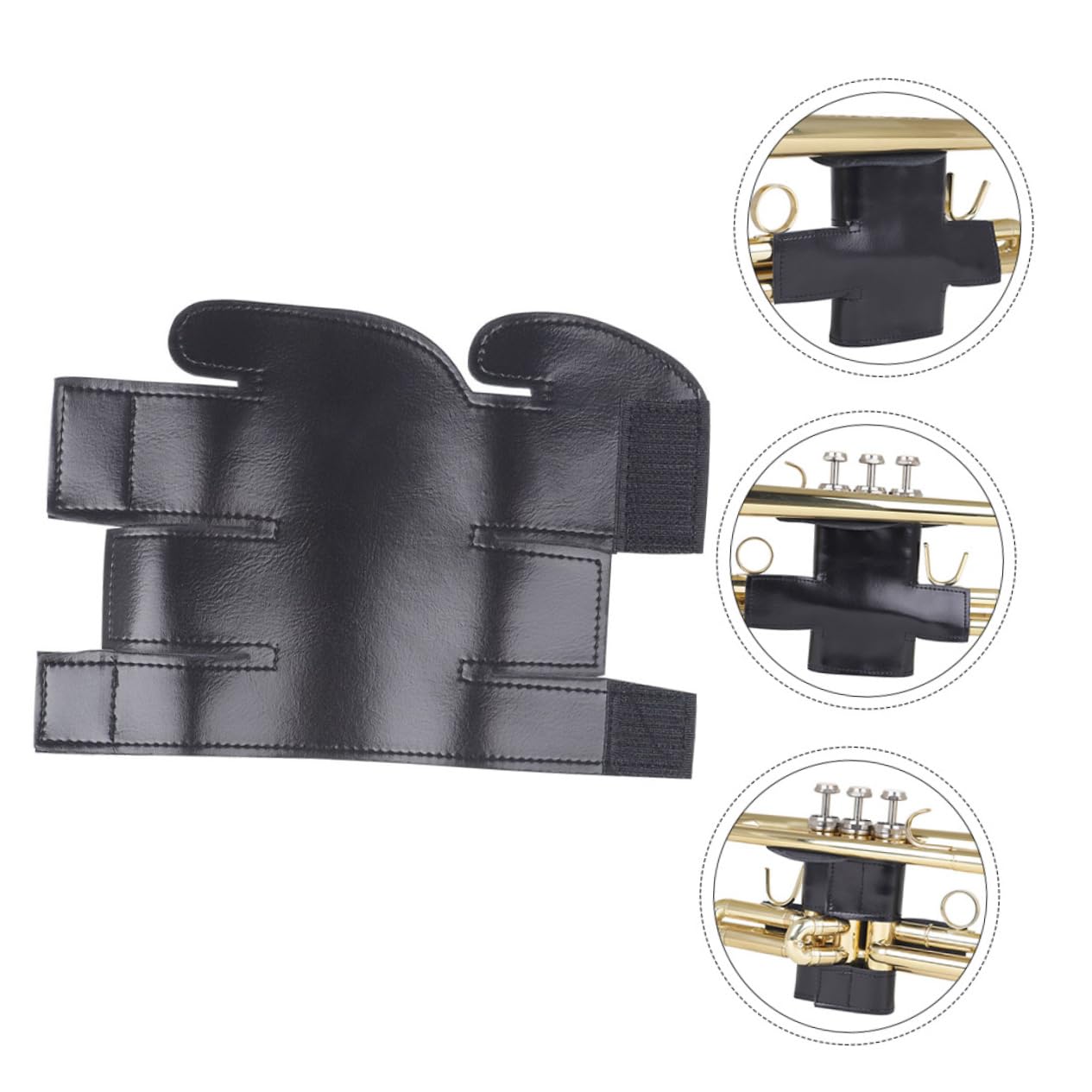 VICASKY 3pcs Trumpet Accessory Trumpet Guard Protective Cover Replace Old Guard Prevent Rust Corrosion
