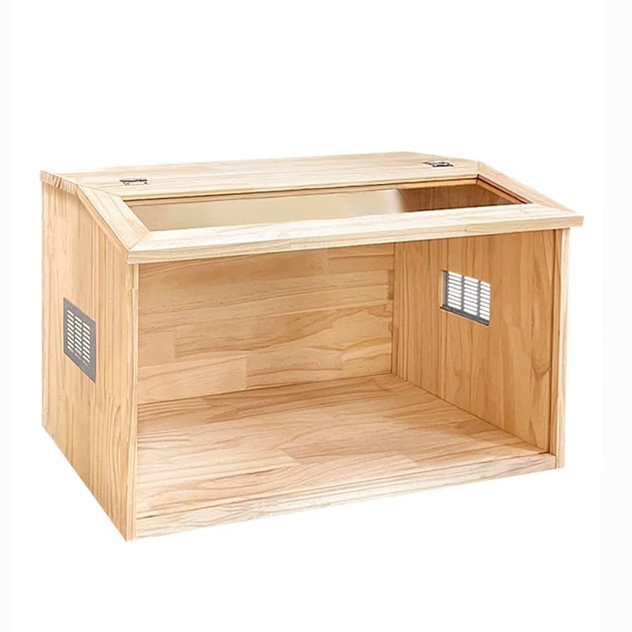 Amazon | Xverycan ハムスター ケージ 木製 アクリル 透明