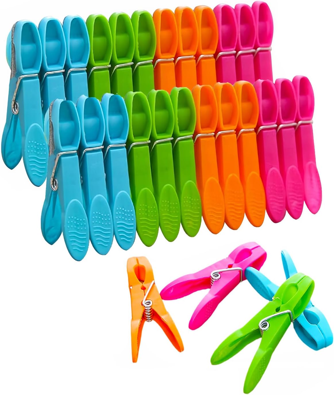 CARASELLE Clothes Pegs for Washing Line Strong Non Slip Heavy Duty