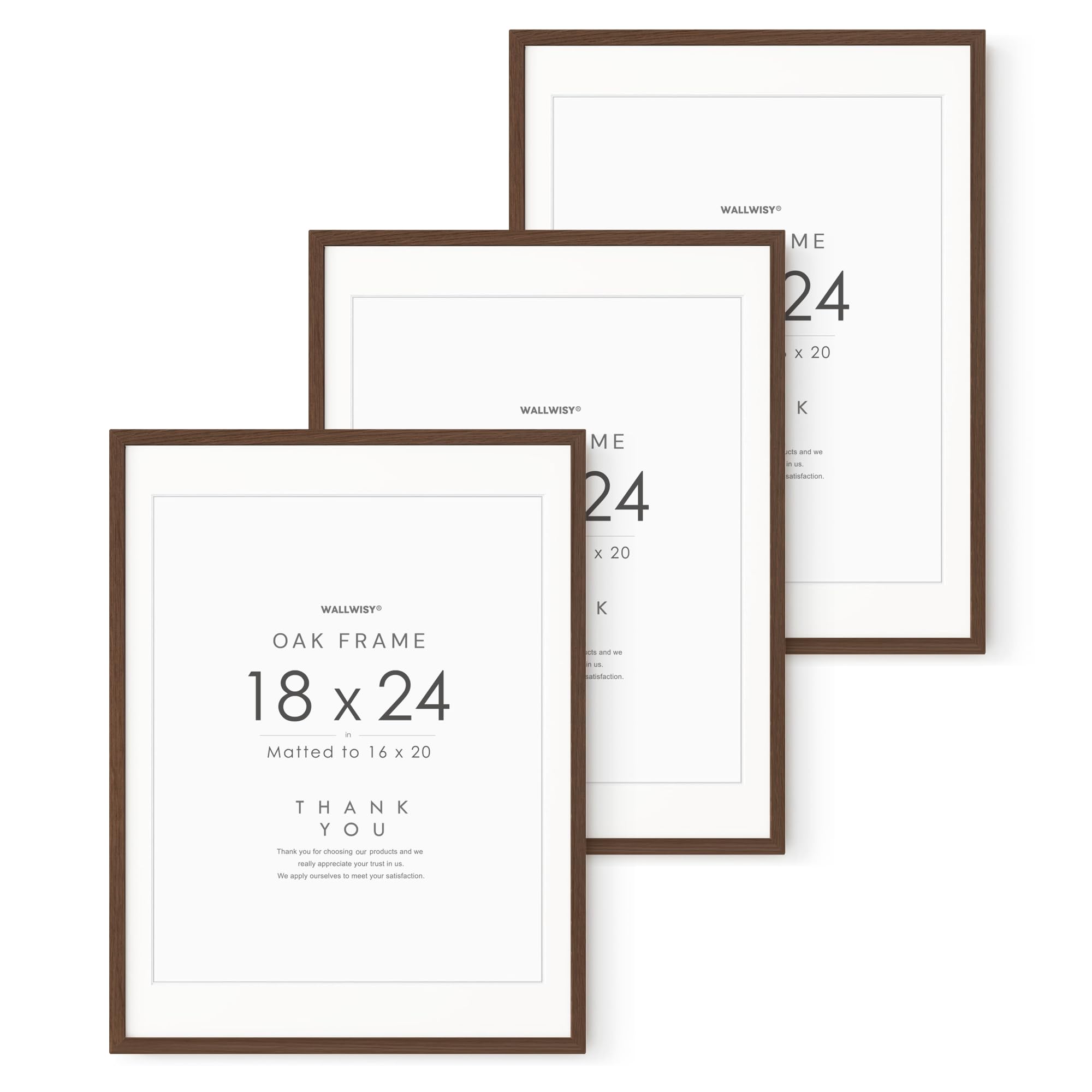Amazon.com - 18x24 Wood Poster Frame, 18x24 Solid Oak Picture