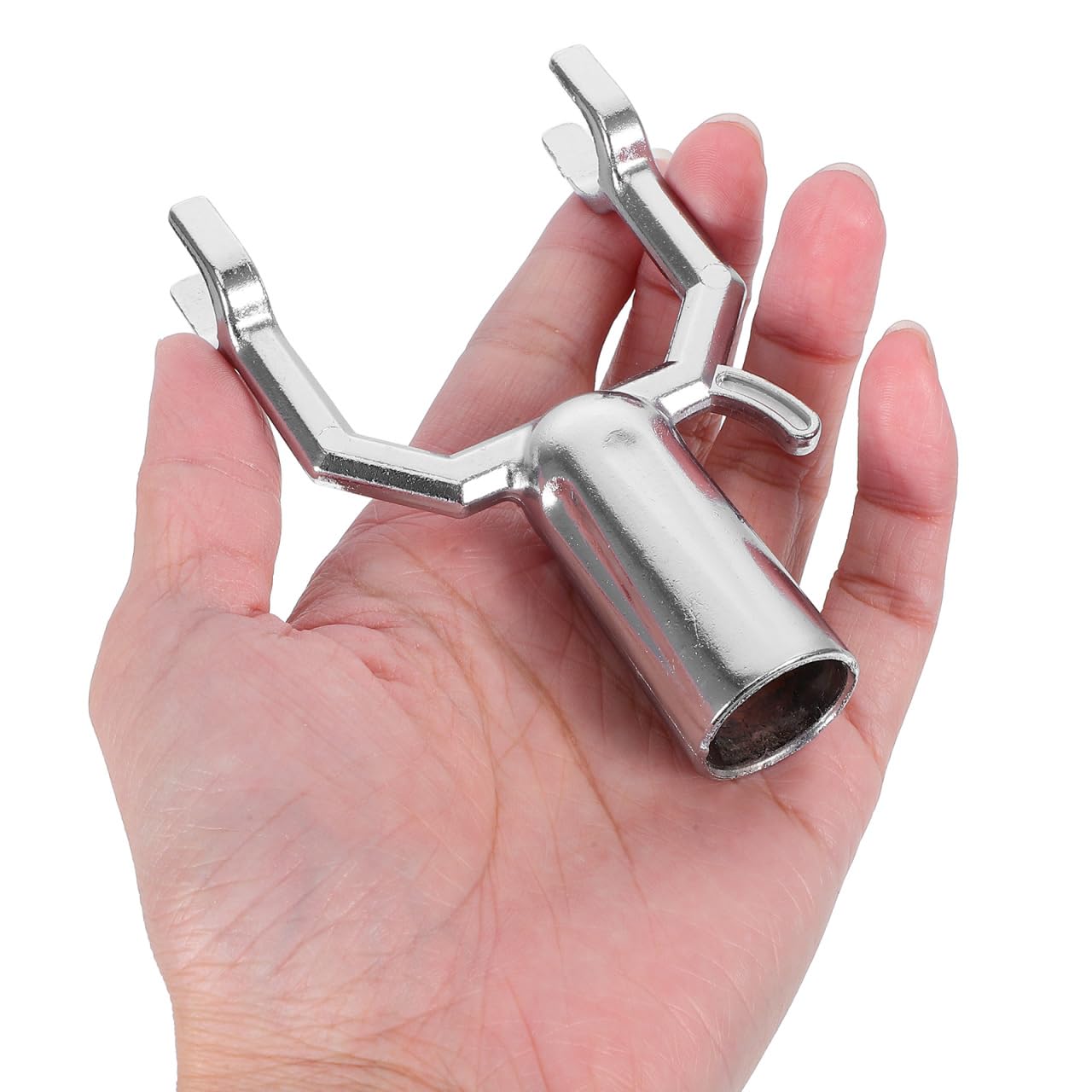 Housoutil Fourche De Support pour Arbres Fruitiers Métallique Réutilisable 10.00X6.00X1.90Cm Support Stable pour Jardin Verger Potager Lot de 10 Têtes De Fourche