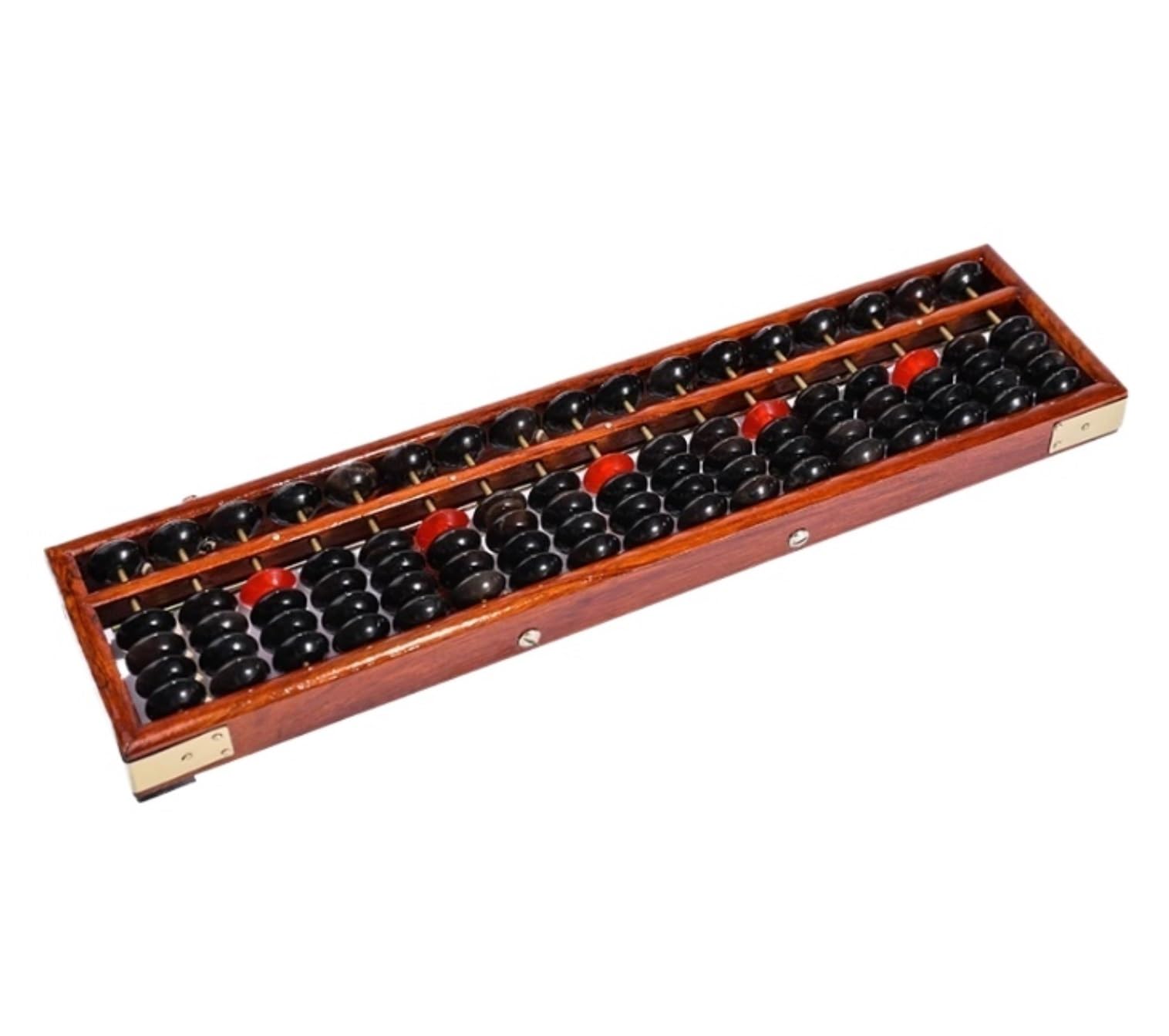 Abakus Vintage Holz Abacus 17 Digit Chinesischen Rechner Zählen Werkzeug for Pädagogisches Schule Büro Rechenrahmen