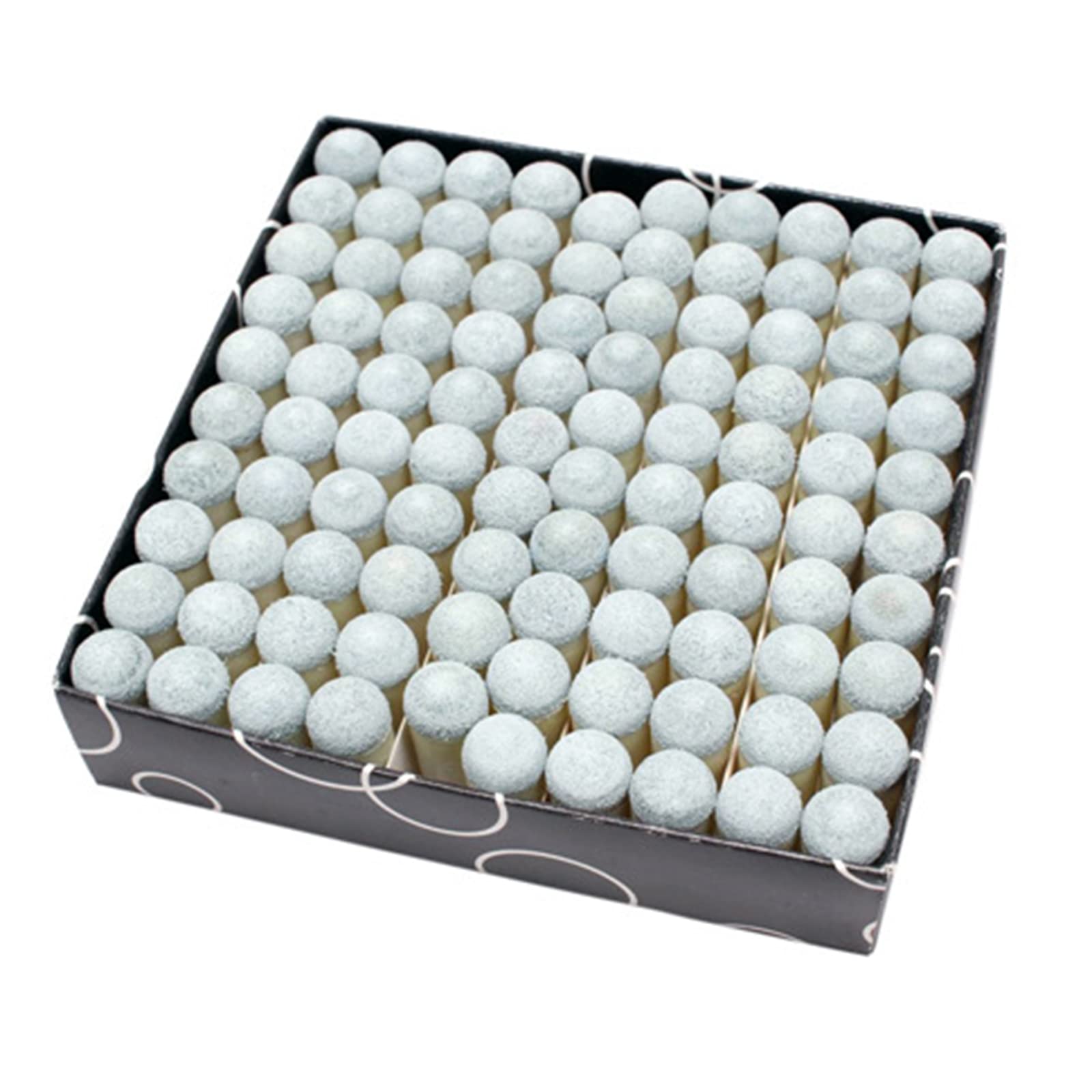 50 Stück Billard Queue Spitzen Set - 5 Größen Von 9-13mm, Slip-On Ohne Kleber