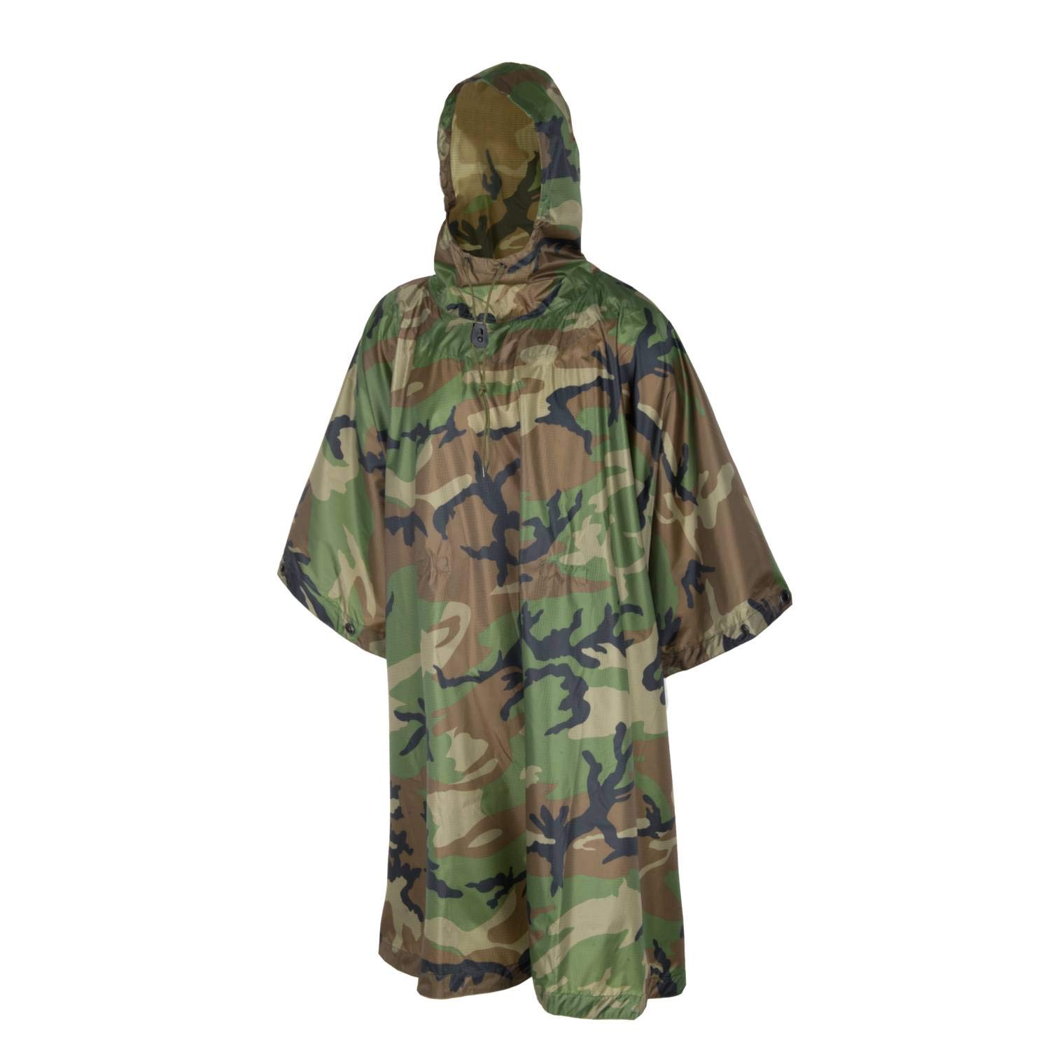 Helikon-Tex PONCHO U.S. MODEL - Polyester US Woodland
