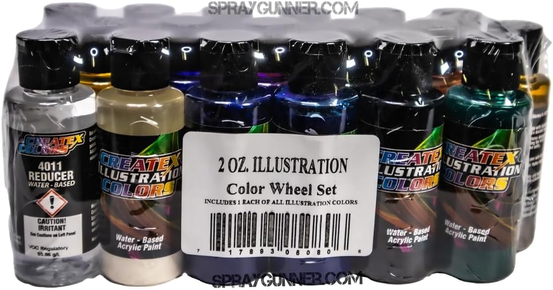 Createx Colors Createx Illustration Color Wheel Set, 2oz.