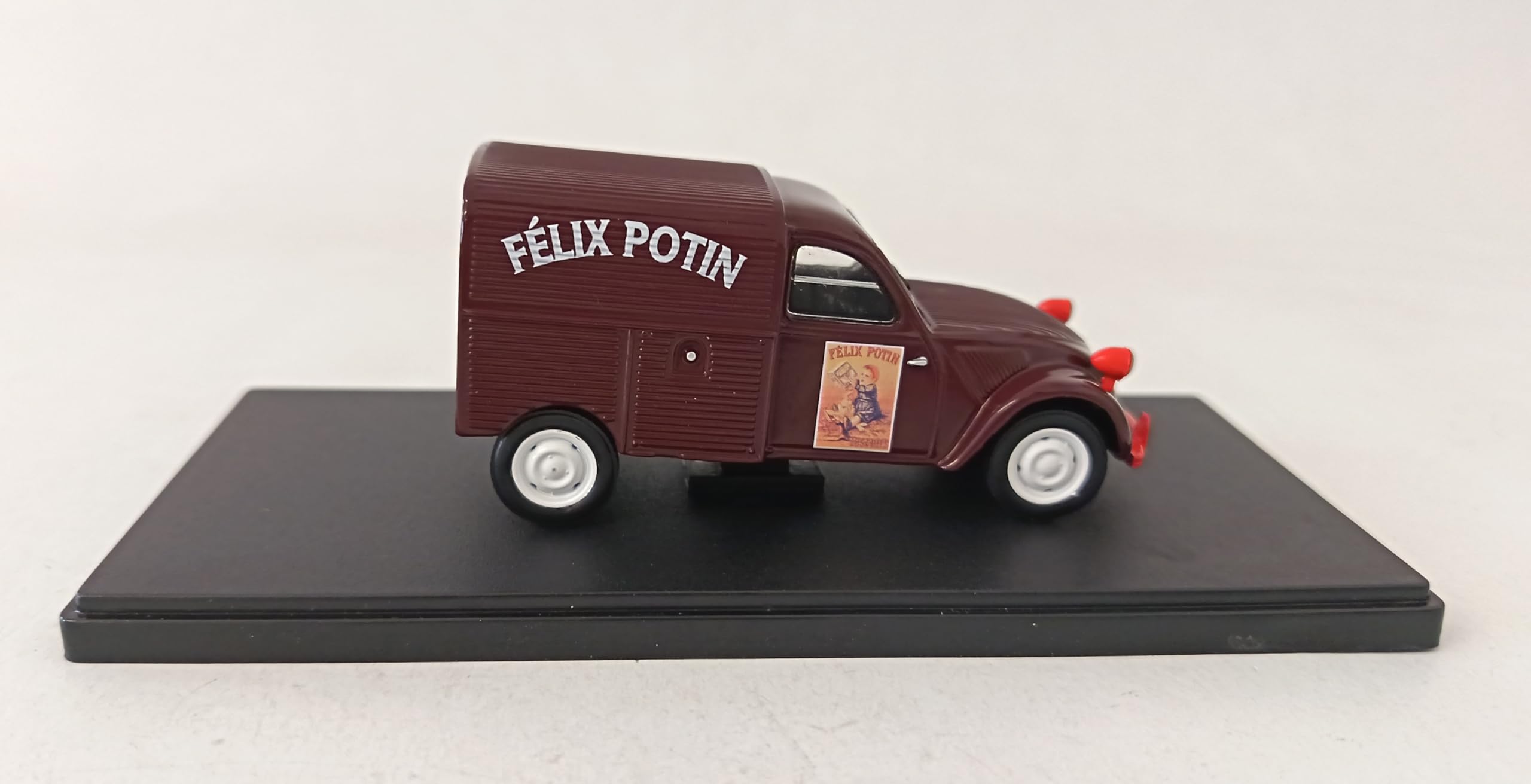 OPO 10 - Voiture Miniature 1/43 Compatible avec Citroën Fourgonnette 2CV Félix Potin - FP402 - 3
