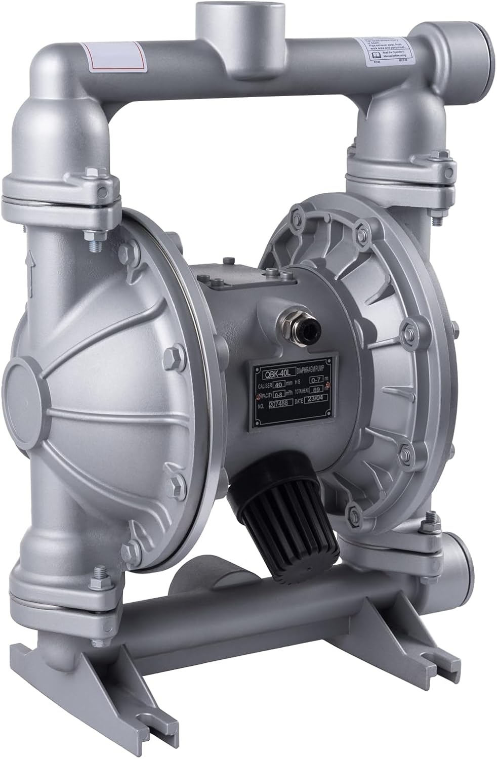 Air Operated Double Diaphragm Pump 1-1/2 inch Inlet/Outlet Pneumatic ...