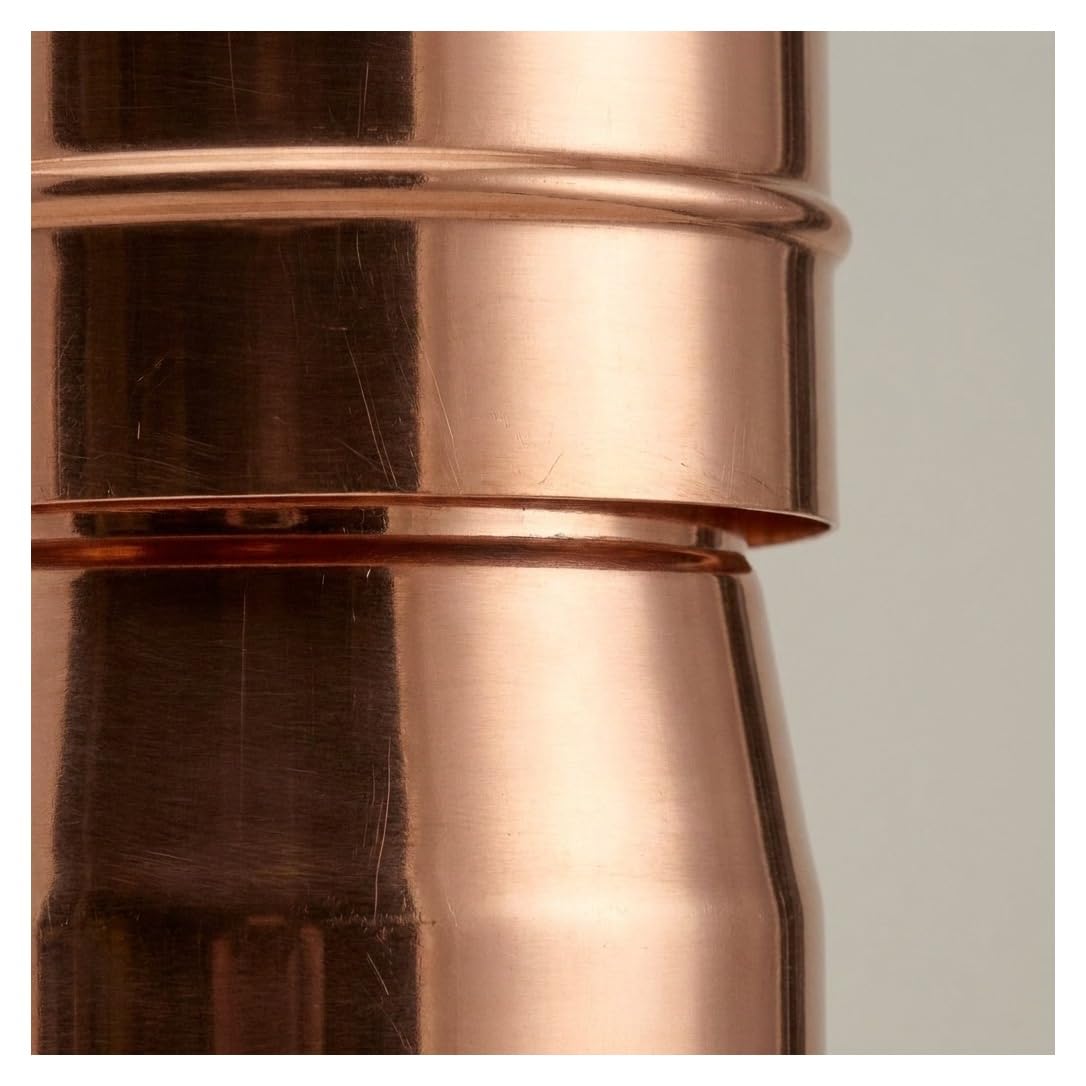 MAKA Modulo Prelievo Fumi Canna Fumaria Doppia Parete Rame Ø 130 mm