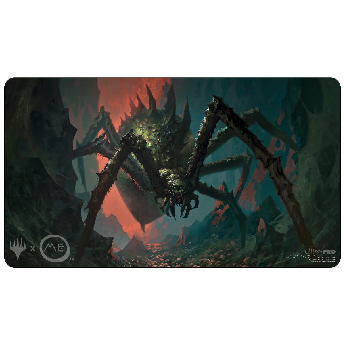 Ultra PRO, The Lord of The Rings: Tales of Middle-Earth Playmat Featuring: Shelob for Magic: The Gathering