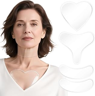 Silicone Neck Wrinkle Patches, Sleeping Reusable Overnight Anti Wrinkle Patch-es, Chest Neck Tape Lifting