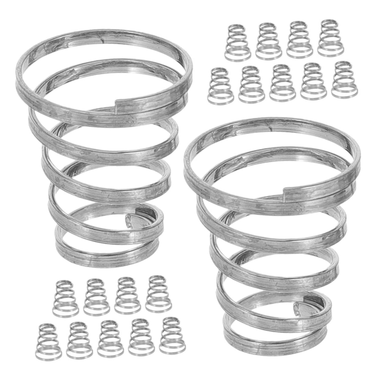 Toddmomy 20pcs Quick Release Skewer Springs for Mountain and Road Axle Spring Parts for Enhanced Stability and Versatile Use Front Rear Quick Release Systems