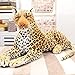 YIGIRL Cheetah Stuffed Animal - Cheetah Plush Toy-Leopard Plush Toy（17 inches-Excluding The Tail