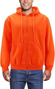 Anchor inc. V-day Zip Hoodie パーカー vkwear Men s Neon High Visibility Sweater Pullover & Zipper