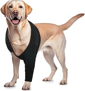 ROZKITCH Dog Sleeves for Wounds Front Legs Right Left, Pet Prevent Licking Wound Elbow