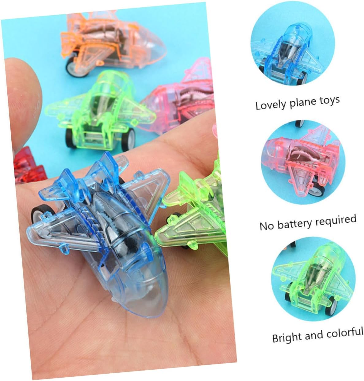 JOYIN Tire Hacia Atrás Coches 20 Packs Mini Die Cast Set De Coches De