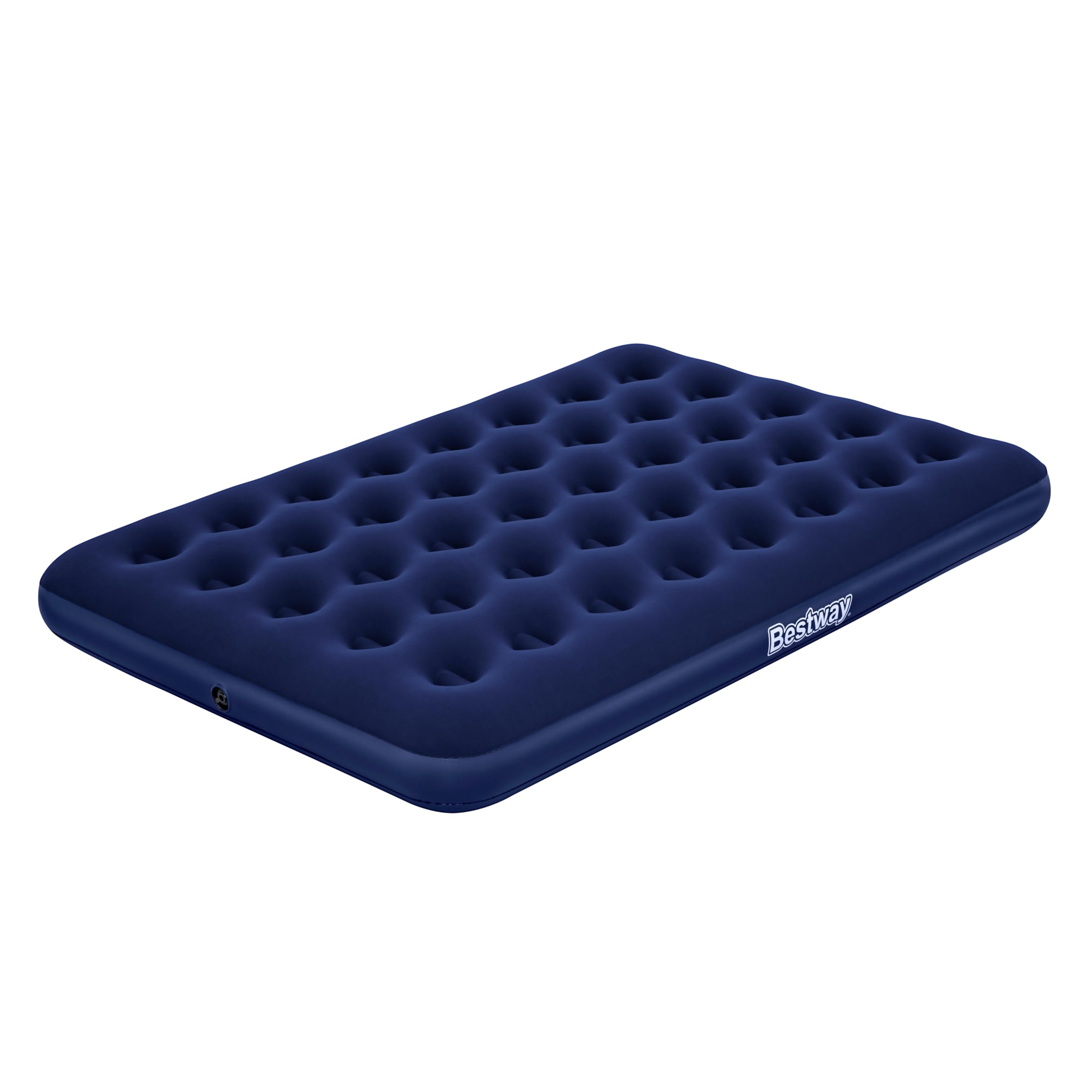 Bestway Luftbett Blue Horizon XT mit externer Elektropumpe – Double XL/Lo, 191 × 137 × 22 cm