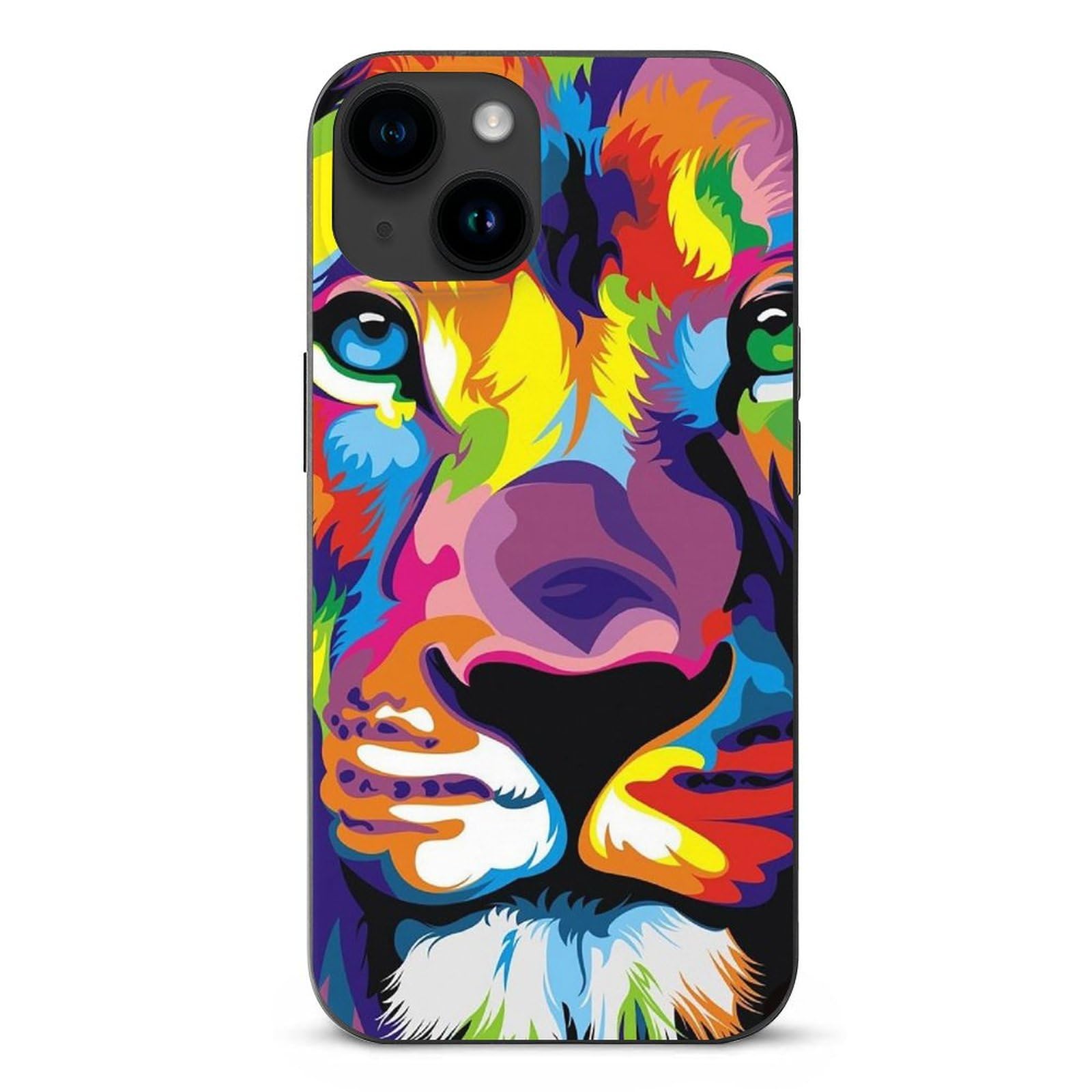 Iphone15】カラフル 動物プリント ソフトケース 【公式通販】