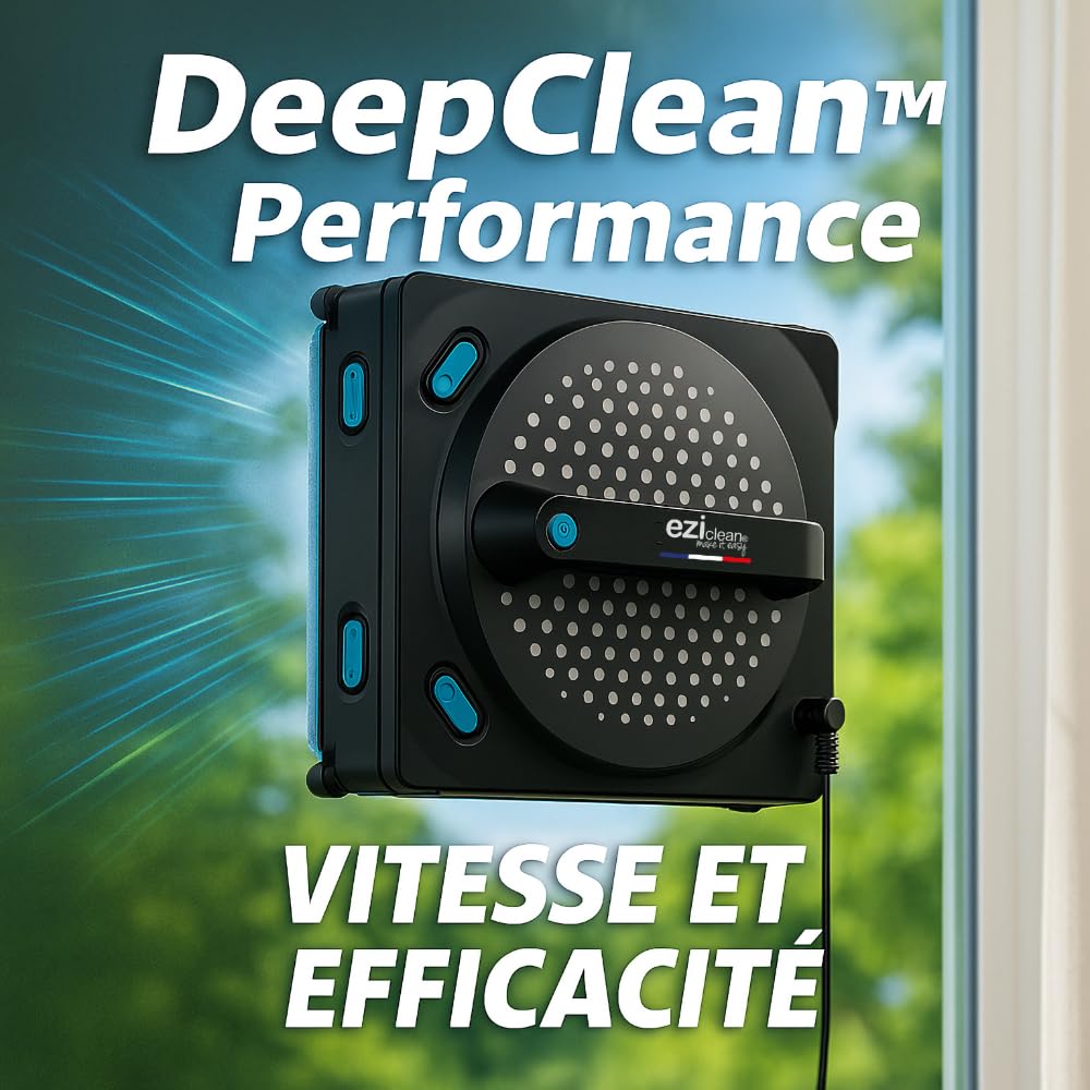 EZICLEAN Robot Lave-vitres Windobot S12 Vibra Max