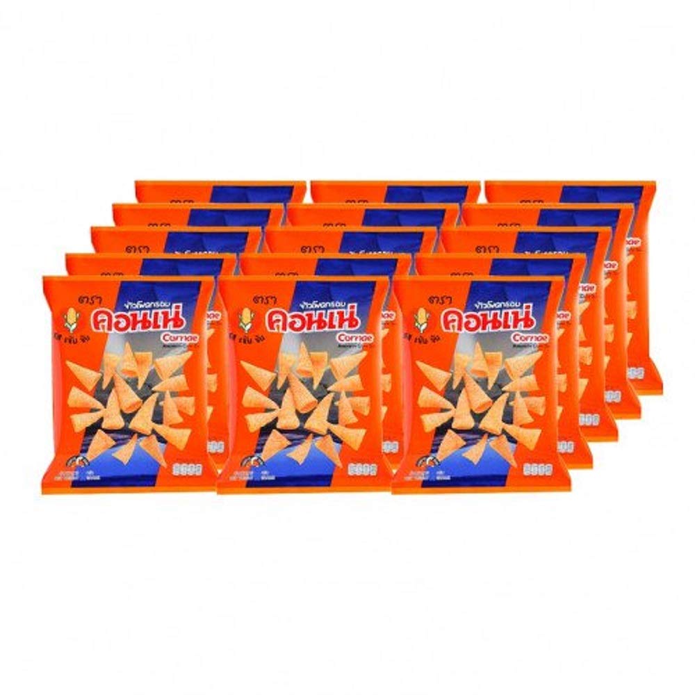 Connae American Corn Snack Cheese Flavor 15 g X 12Pack