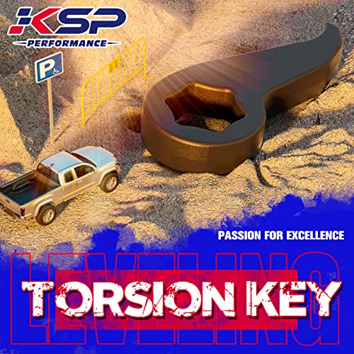 Ksp Performance GLK92307 Ksp 1-3 Inch Torsion Key For Silverado Sierra 2500Hd 3500Hd 2011-2019, Adjustable Forged Torsion Bar Key Compatible thumb #5