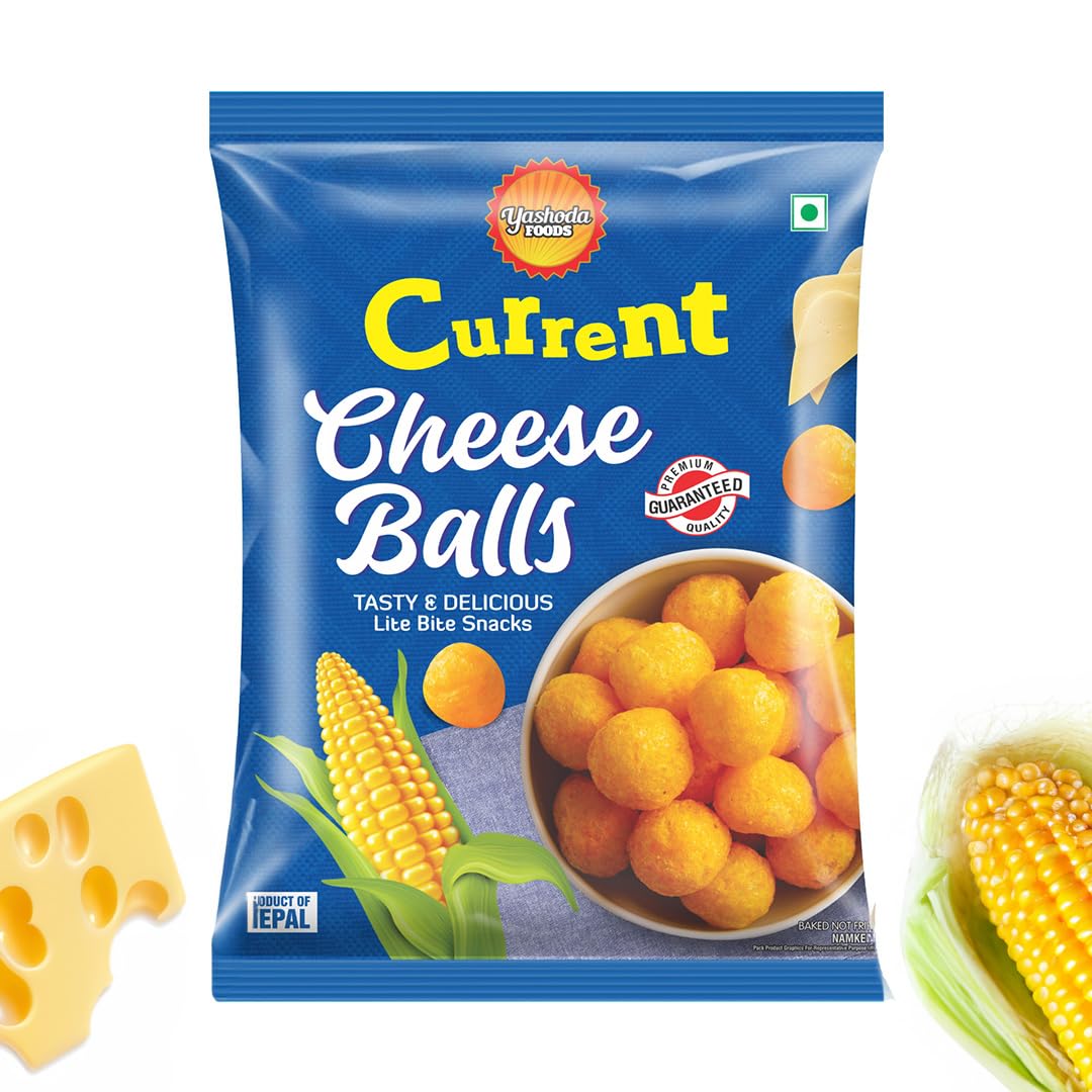 Current Healthy Cheese Balls Snacks | Ready-to-Eat Puff Snacks | Baked Snacks Item | Healthy, Tasty and Crunchy Cheese Balls | 60 gm (B0CT2HCZ5V) Amazon Price History, Amazon Price Tracker