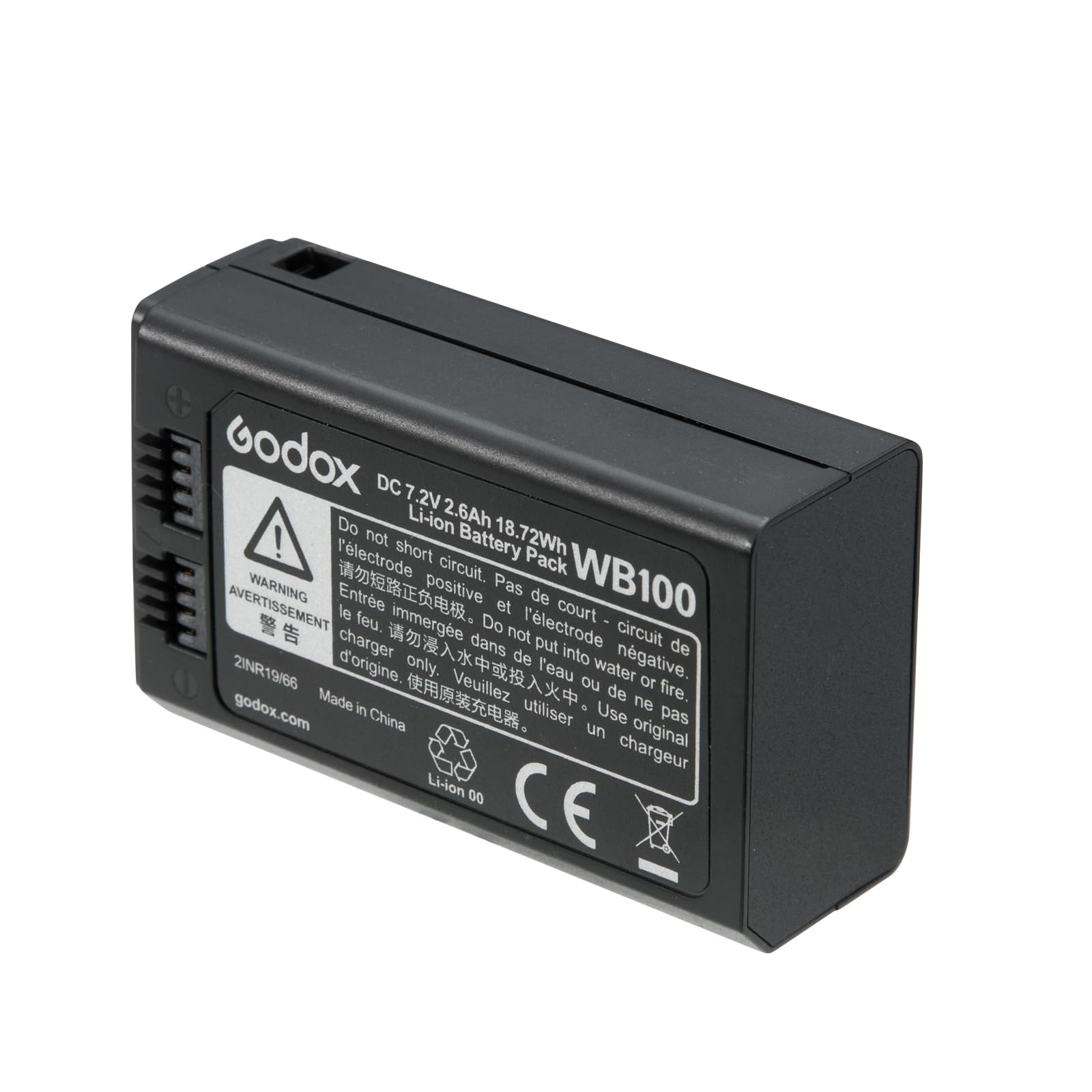 Amazon.com : GODOX WB100 WB100A Lithium Battery Pack AD100 Pro