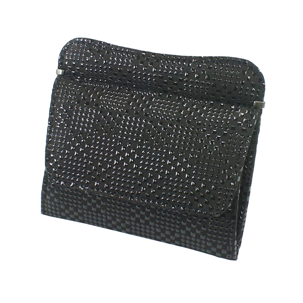 印傳屋 印伝 財布 小銭入れ 小銭入G 鹿革 黒地×黒漆 変わり市松小柄 1208-01-167 Amazon | 印傳屋 印伝 財布 小銭入れ 小銭入G 鹿革 黒地×黒漆 変わり