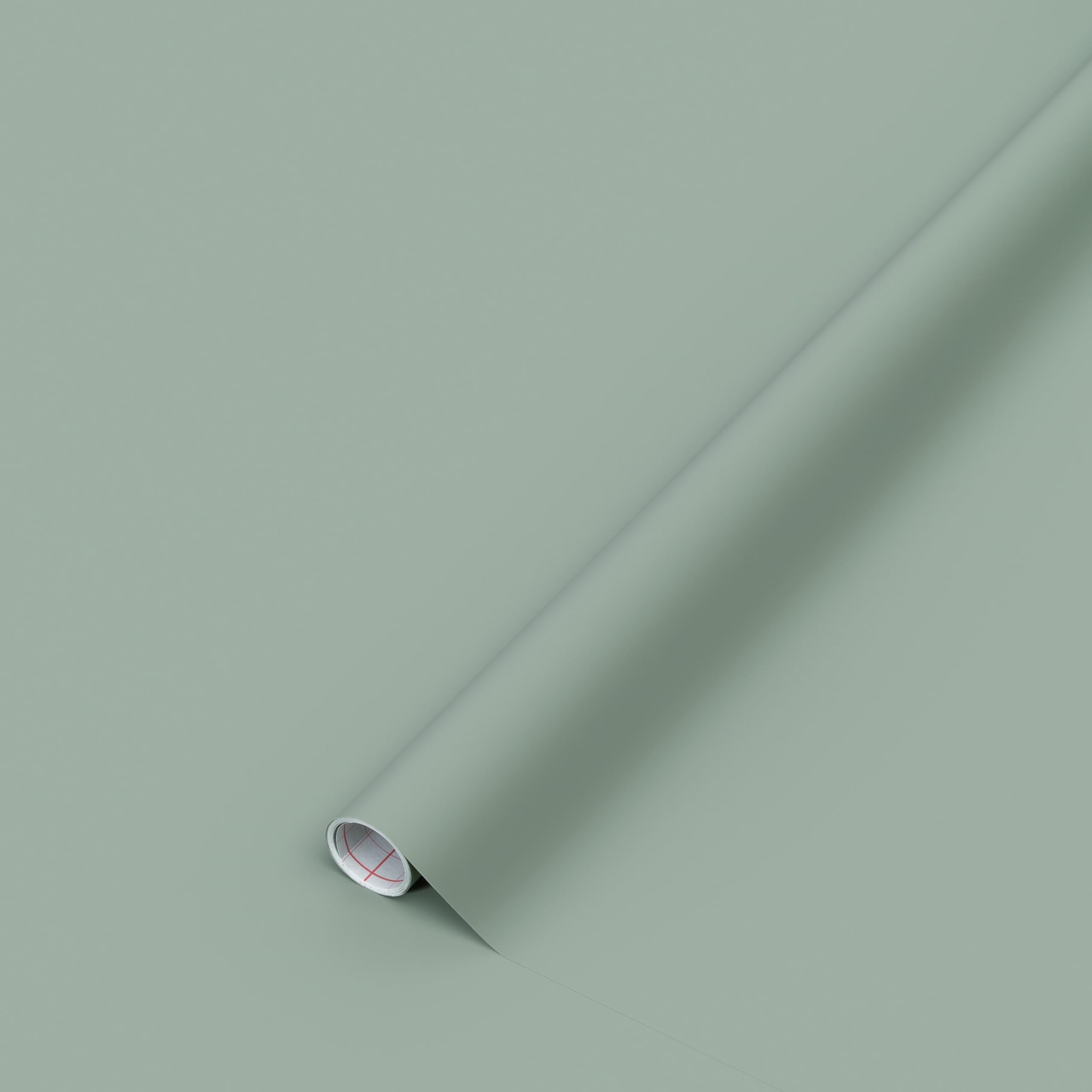 MATT SAGE GREEN VINYL STICKY BACK PLASTIC DCFIX SELF ADHESIVE FILM WRAP 1mx45cm