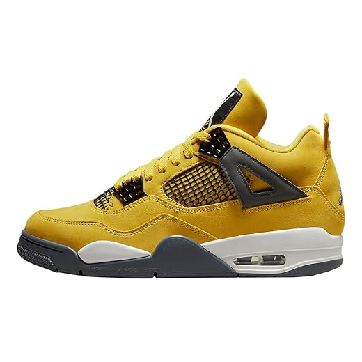 Jordan Mens Air Jordan 4 Retro CT8527 700 Lightning 2021 - Size 9