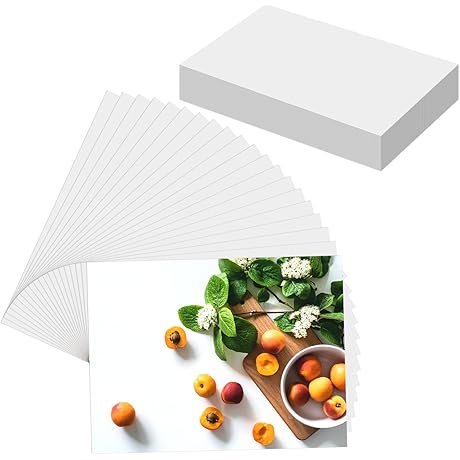 50 Sheets 3.5 x 5 Inch 2x3 Photo Paper High Glossy Instant Dry