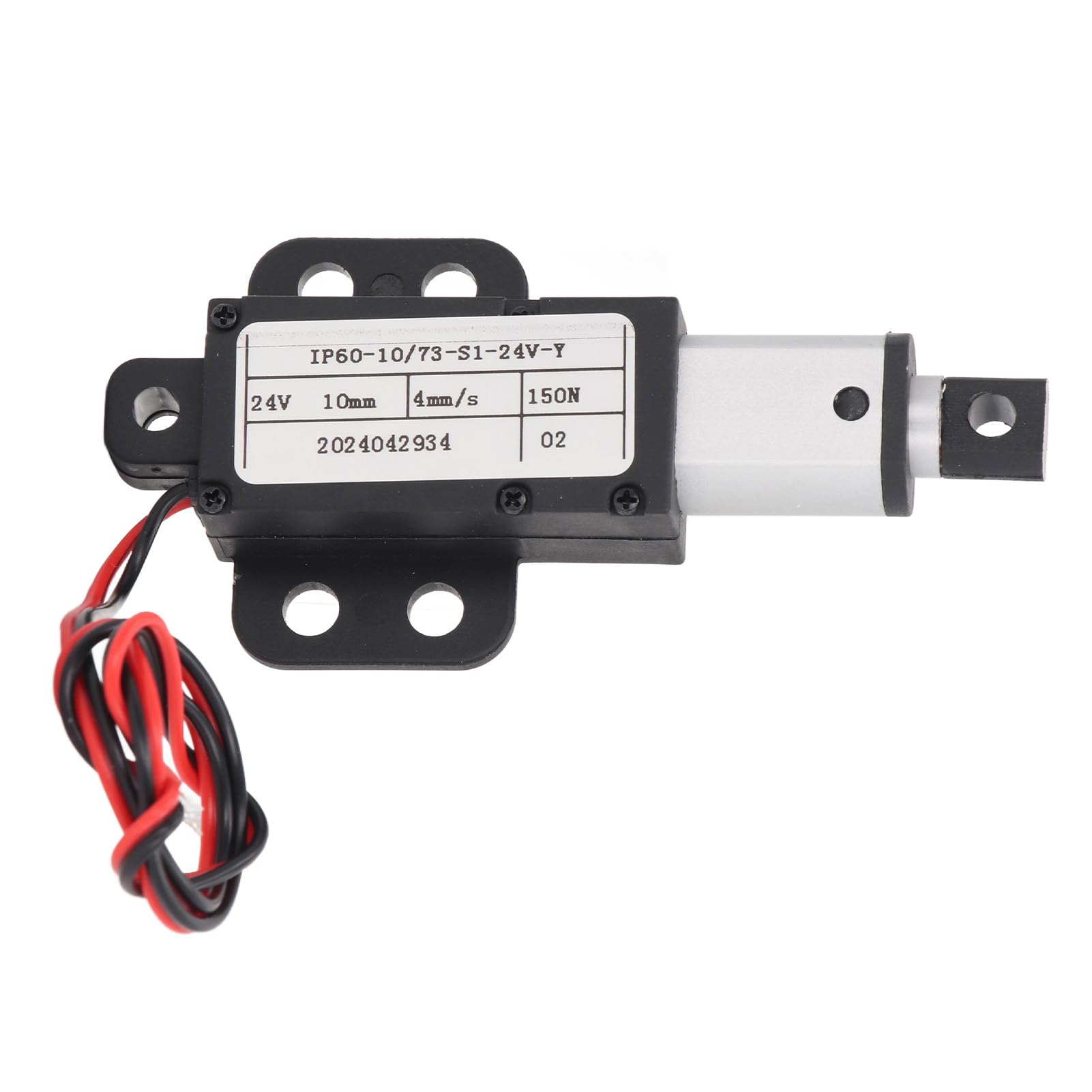 Micro attuatore lineare elettrico Spinta 150N Corsa 10 mm IPX4 DC24V Attuatore di movimento lineare di precisione ad alta velocità per attrezzature industriali e mobili Cost